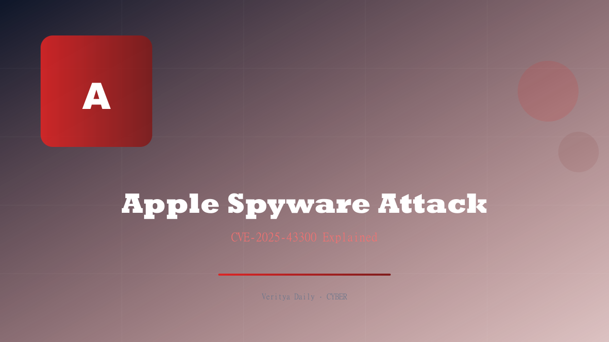 apple spyware cve