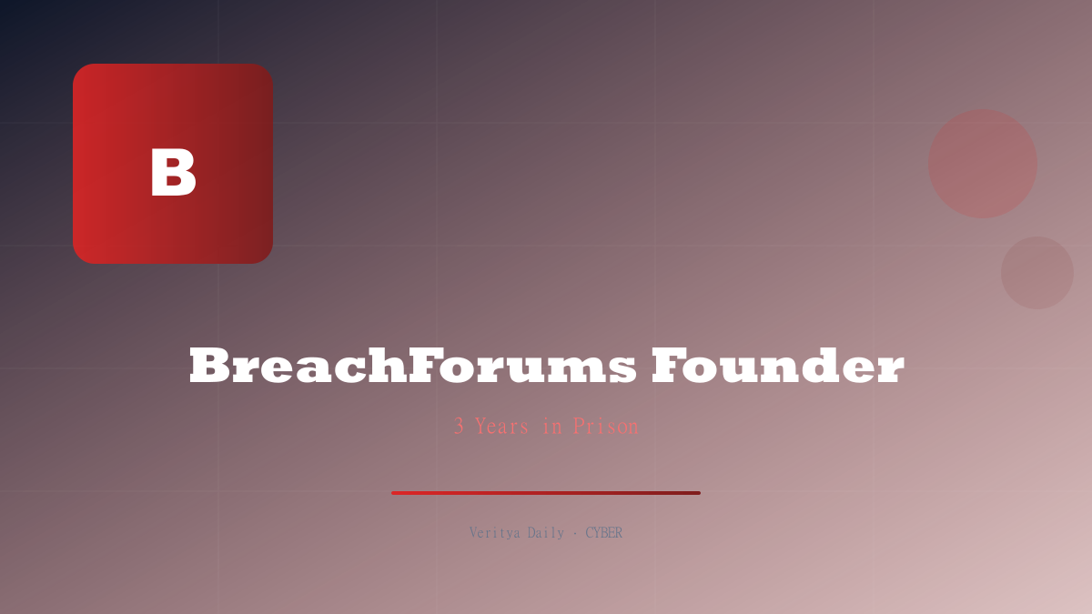 breachforums founder sentenced